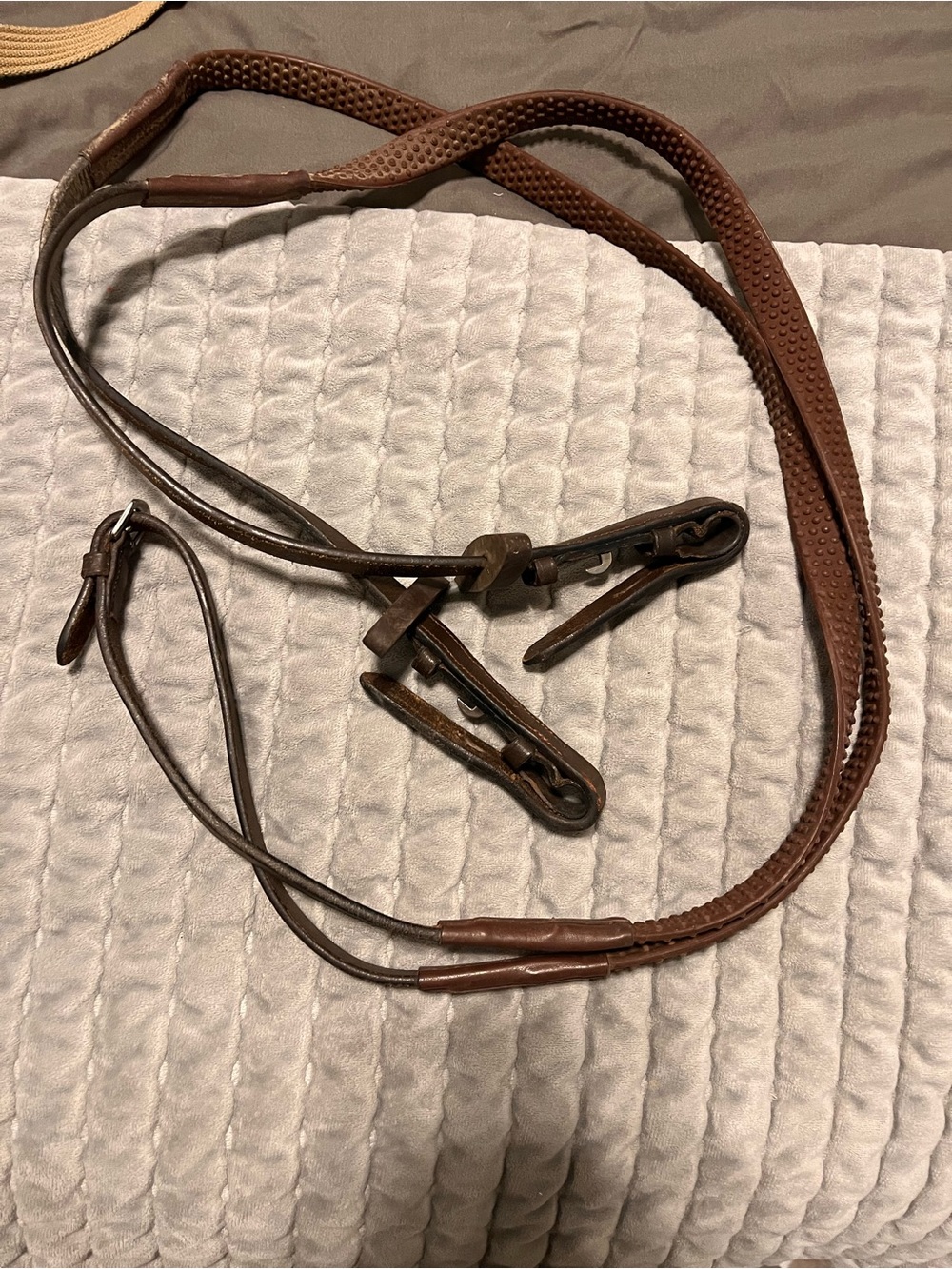 English Rubber Reins